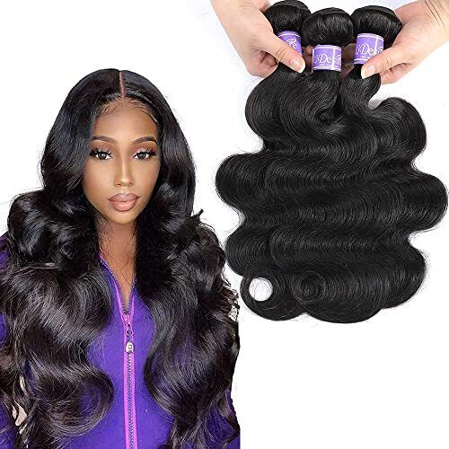 UDesire 10A Brazilian Body Wave Bundles 100% Unprocessed Body Wave Human Hair...