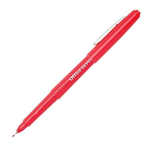 Office Depot® Brand Felt-Tip Porous Pens Medium Point 1.0 mm Assorted Barrel ...