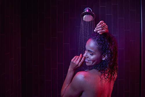 KOHLER Moxie Alexa Enabled Showerhead Bluetooth Shower Speaker Shower Radio R...