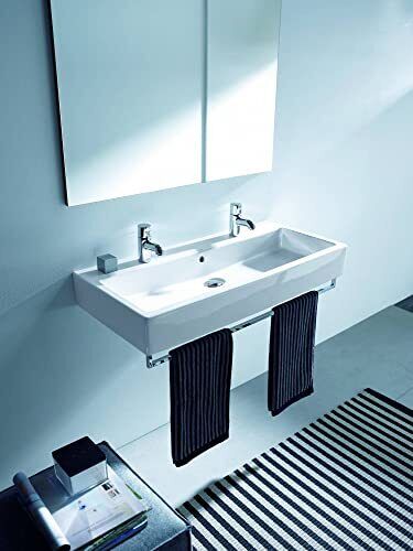 Washbasin 120 cm Vero white with of with tp 2 th