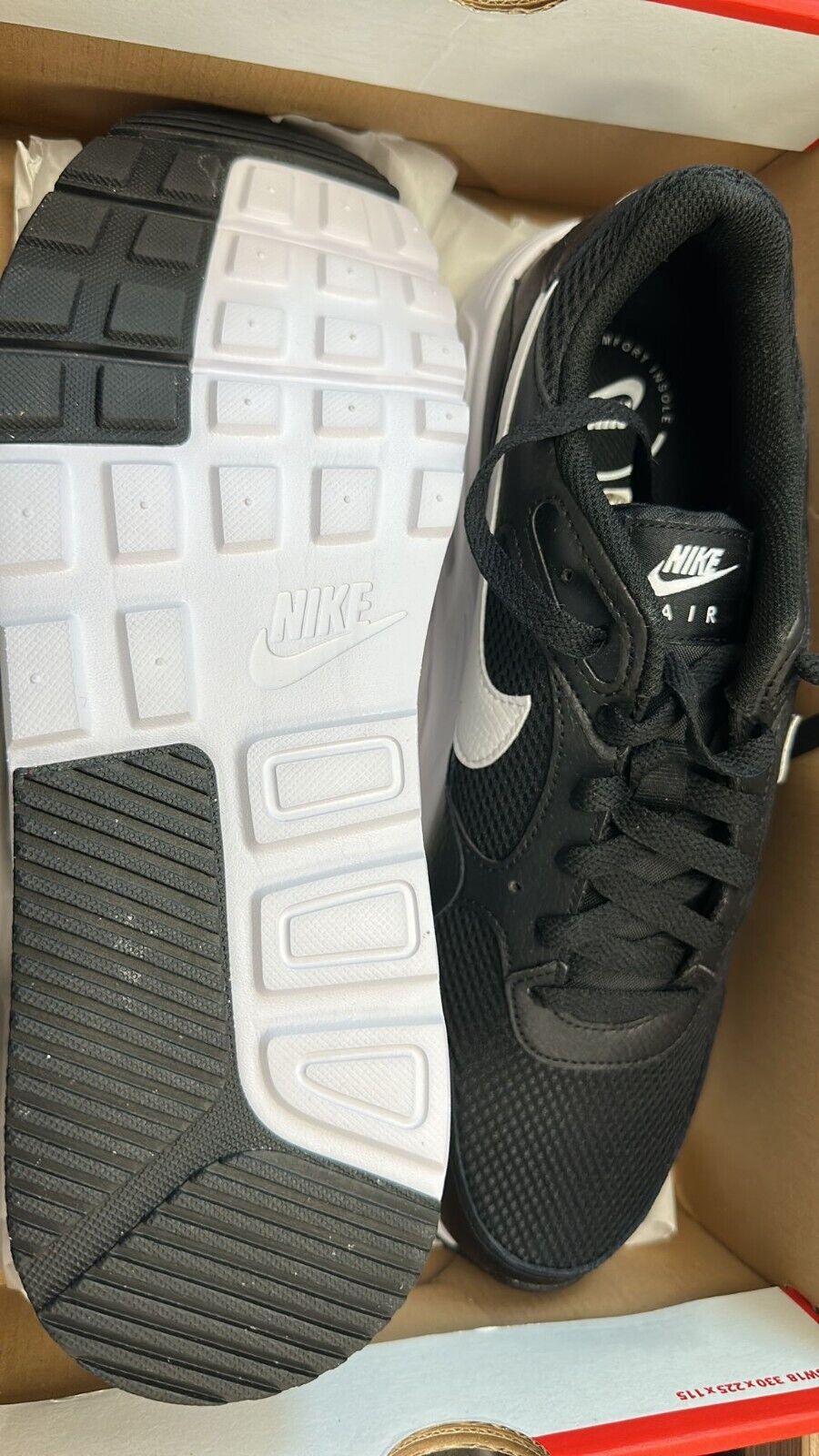 Nike Air Max Sc Mens Shoes Size 10.5, Color: Black/White-Black