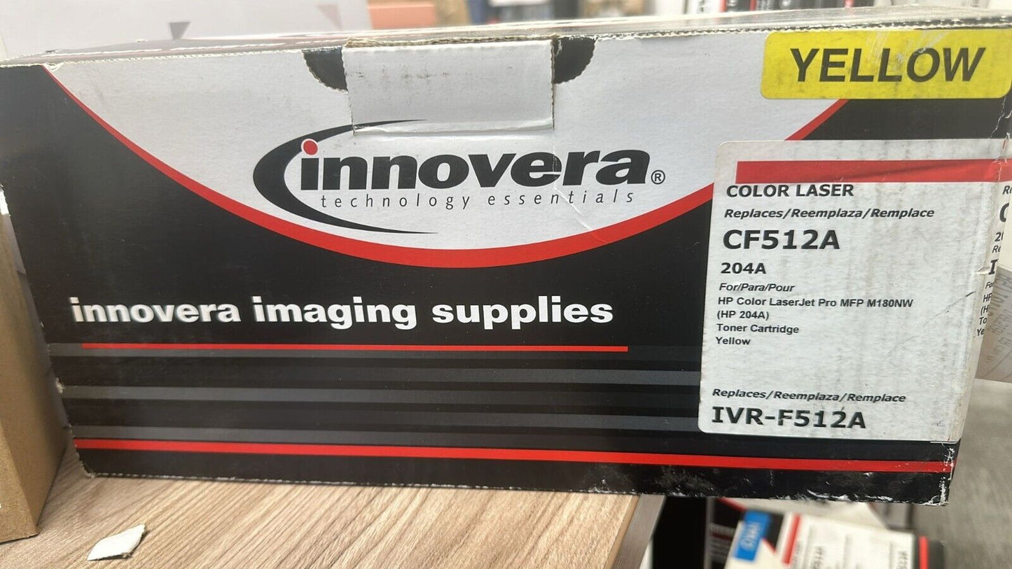 Innovera CF512A (HP 204A) Yellow Toner Cartridge