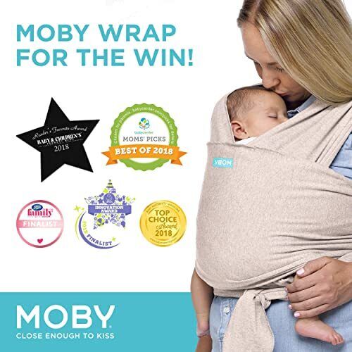 Moby Wrap Baby Carrier | Evolution | Baby Wrap Carrier for Newborns & Infants...