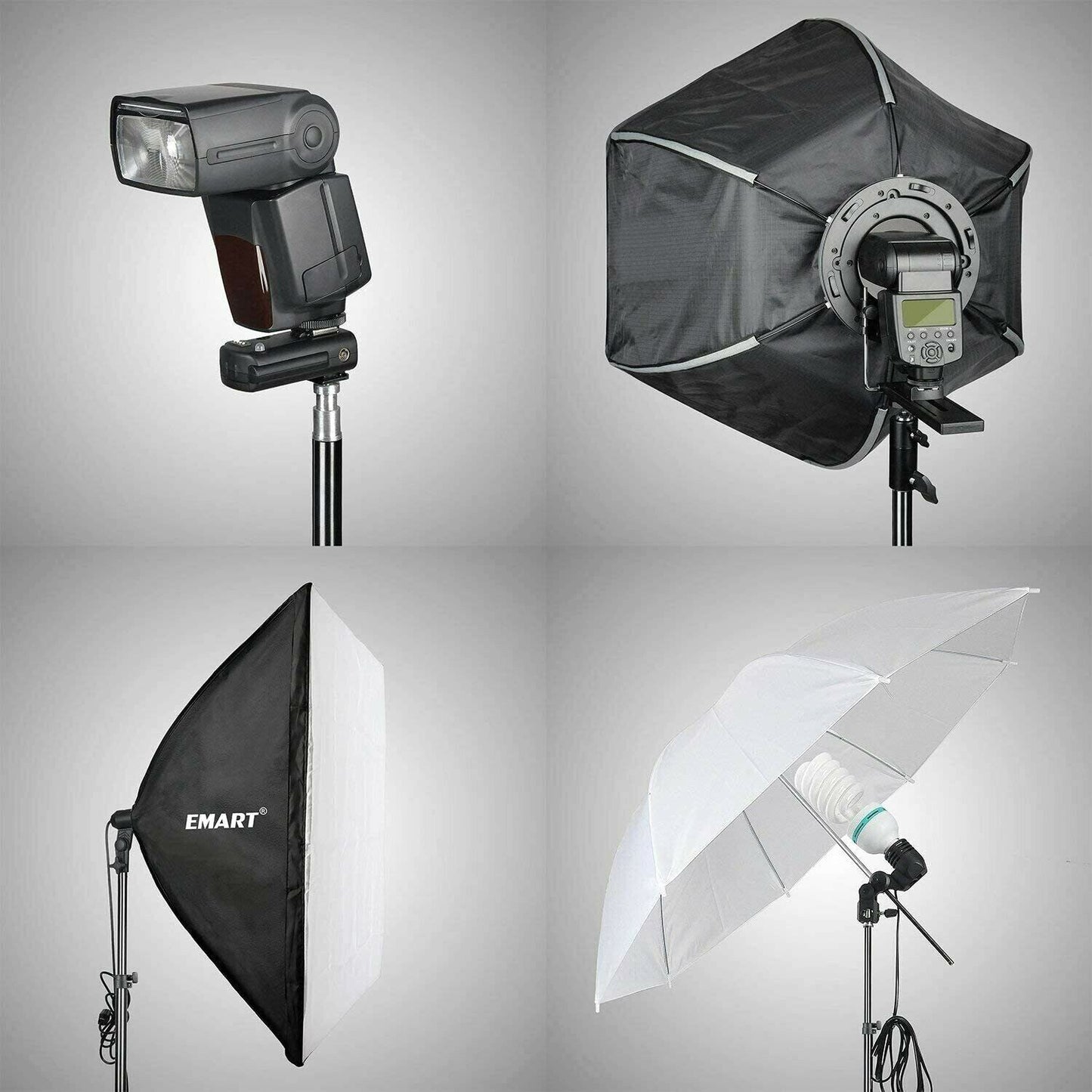 Emart Light Stand- 6.2ft Photography Stand for Photo Video Studio- Background