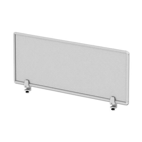 Alera ALEPP4718 47 in. x 0.5 in. x 18 in. Polycarbonate Privacy Panel - Silve...