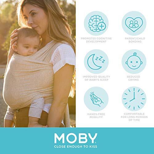 Moby Wrap Baby Carrier | Evolution | Baby Wrap Carrier for Newborns & Infants...