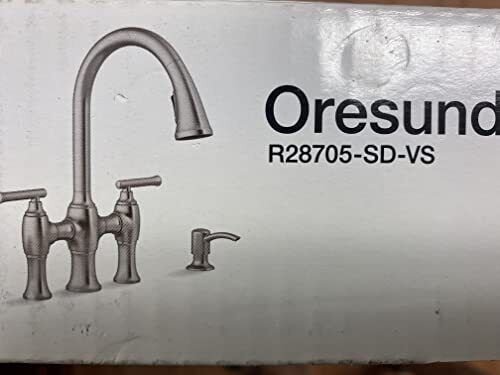 Kohler Oresund R28705-SD-VS Pull-Down Bridge Kitchen Faucet