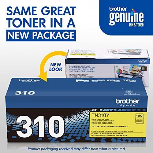 Brother® TN-310 Yellow Toner Cartridge TN-310Y