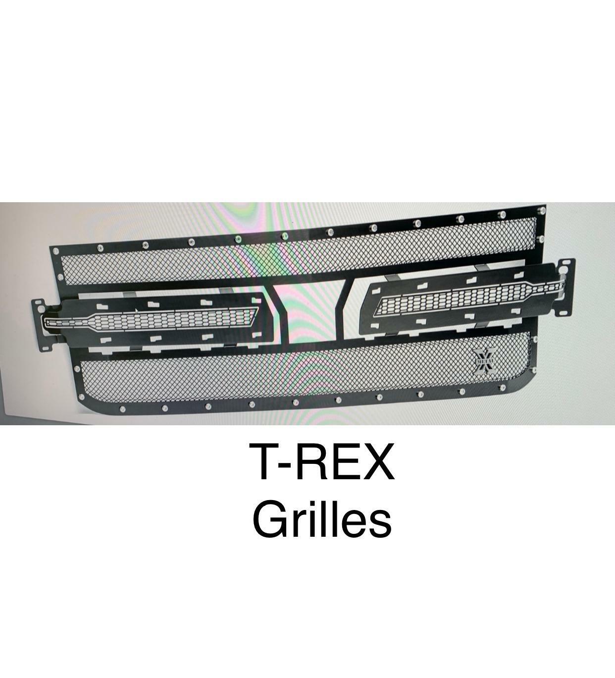 TRex Grilles 6717801 Small Mesh Steel Black Finish XMetal Grille Insert 