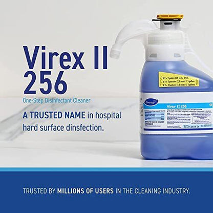 Diversey VIREX II 256 5019317 Disinfectant Cleaner and Deodorant Hospital Gra...