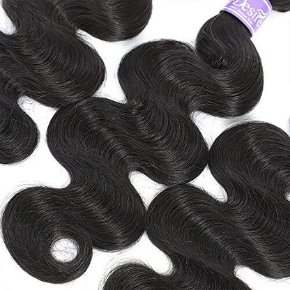 UDesire 10A Brazilian Body Wave Bundles 100% Unprocessed Body Wave Human Hair...