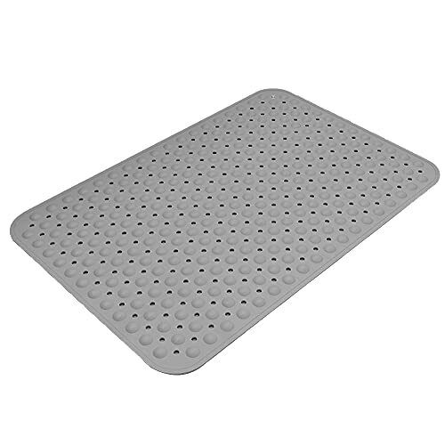 FALEJU 31 x 19 Inch Bath Tub Shower Mat with Suction Cups Pool Anti-Slip Thic...