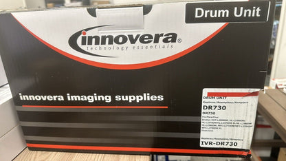 Innovera Re-manufactured Black Drum Unit, Replacement for DR730, 12,000 Page-Yie