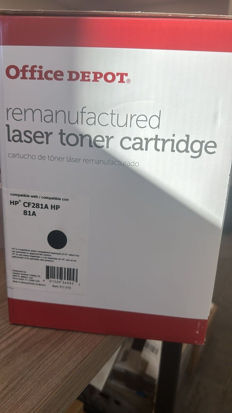 Office Depot - Reman Toner - HP cf281a HP 81A