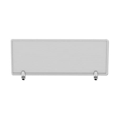 Alera ALEPP4718 47 in. x 0.5 in. x 18 in. Polycarbonate Privacy Panel - Silve...