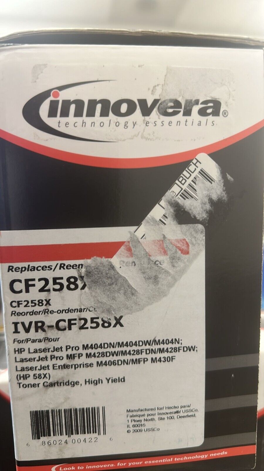 Innovera Re-manufactured CF226X (26X) High-Yield Toner 9000 Page-Yield Black