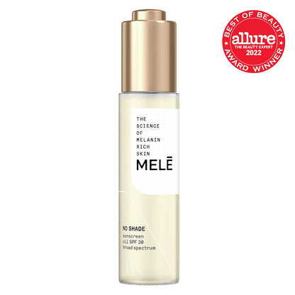 Mele Sunscreen Oil No Shade SPF 30 For UV Protection Blends In Without a Trace 1 oz